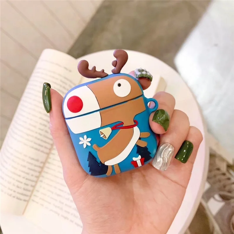 Coque Cute Protective Case For Airpods 2 1 Earphone Cover Shock Proof Animal Cartoon Hoesje For Eirpods Auriculares Etui Housse