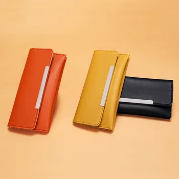 

2019 Women's Fashion Casual Simple Clutch Wallets Solid Color Wallet Casual Clutch Bag Multi-Card monederos para mujer 50