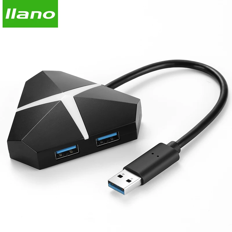 Llano USB HUB 4 Порты и разъёмы 3 0 переключатель делителя с микро зарядка через usb Для iMac
