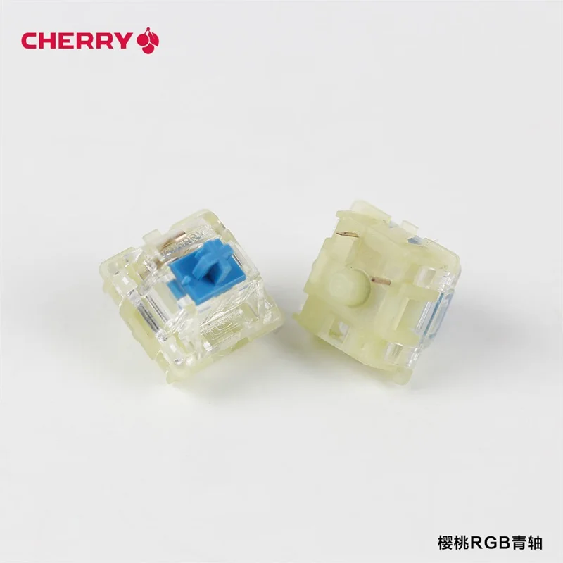  Wholesales Authentic SMD RGB Cherry mx switch 3 pin Mechanical keyboard speed silver red blue pink 