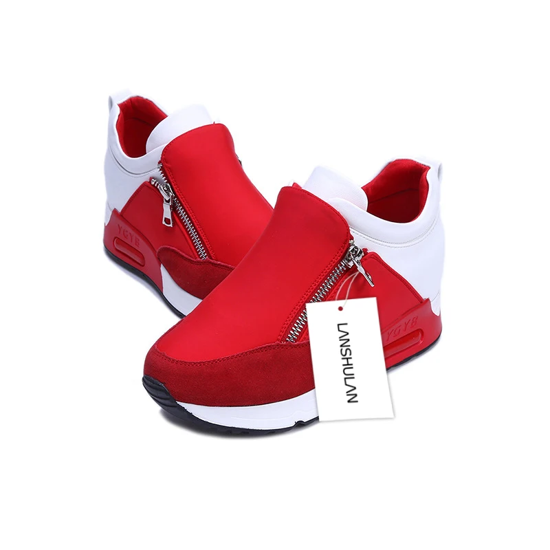 Fashion-2017-Spring-Brand-Women-Casual-Shoes-Zipper-Height-Increasing-Breathable-Women-Walking-Flats-Trainers-Shoes