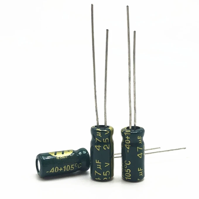 

25V 47UF 5*11 high frequency low impedance aluminum electrolytic capacitor 47uf 25v