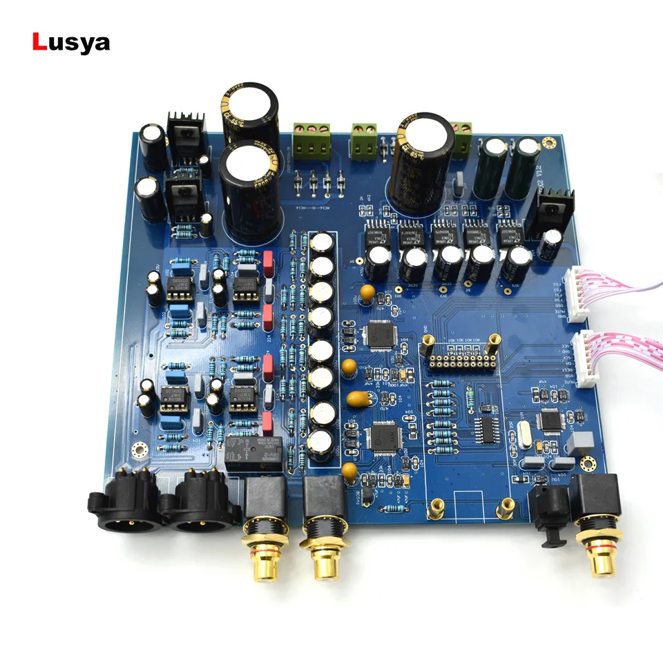 

Dual AK4497 DAC decoder amplifier AK4118 32bit 384K DSD DAC board DIY kit without XMOS USB