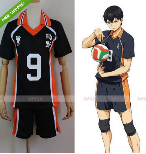 Haikyuu!! Karasuno High School Uniform Jersey sport wear Tobio Kageyama