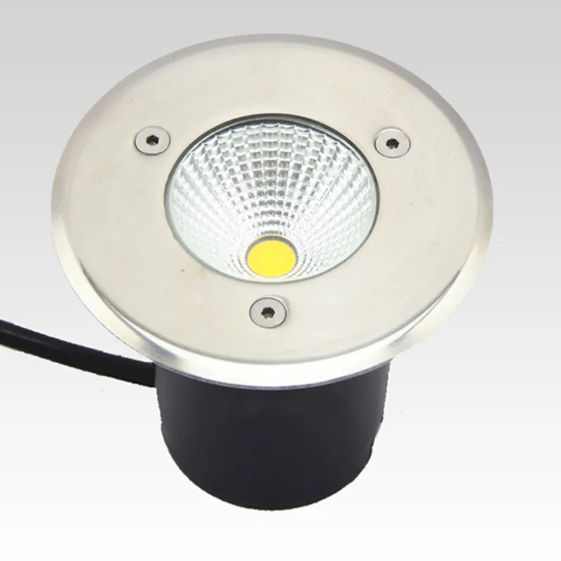 Hot sale10W AC85-265V IP68 COB Epistar LED chip LED COB Underground Light Lamp Waterproof Shockproof High-Quality Tempered Glass 1076 6318w 1076 6319w 1076 6328w 1076 6329w 1076 632aw 1076 631aw 6318w dmd chip best quality