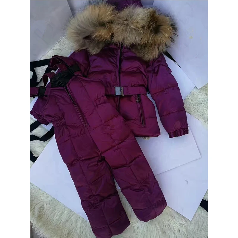 Baby Clothing Winter Dowm Warm Jackets For Girls Kids Clothes Snowsuit
