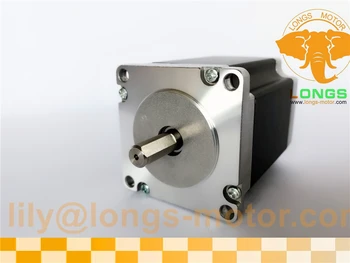 

New hot ! 4-lead,shaft 8MM Nema 23 Stepper Motor 76MM,270oz(1.9n.m),3A with single plane 23HS8430D8 length of axle 21MM LONGS