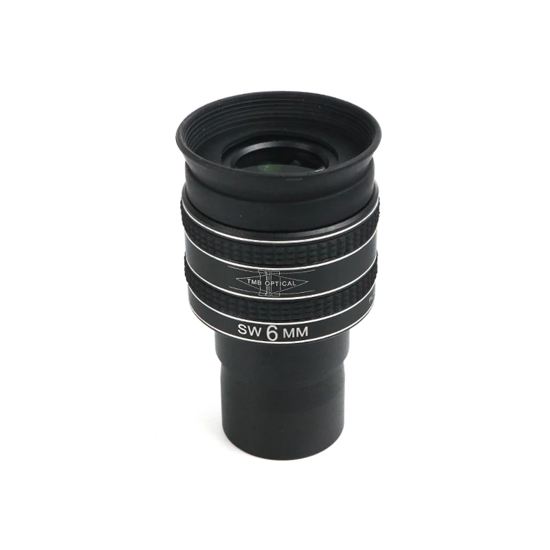 

6mm Telescope Planetary Eyepiece Lens for Astronomy Reflector Refractor 1.25" Interface 58 Degree Wide-Angle View