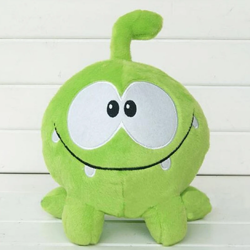 Lovely 720cm om nom frog plush toys cut the rope soft stuffed cut the rope figure classic toys doll game nice gift for kids (2)