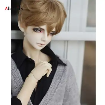 Allaosify วิกผม Bjd/SD as boy ตุ๊กตาหยิก 1/3 1/4 1/6 สูงอุณหภูมิตุ๊กตาวิกผม bjd จัดส่งฟรี