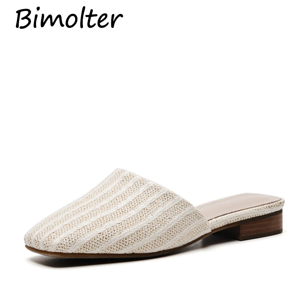 Bimolter/домашние тапочки из натурального тропического Королевского ротанга