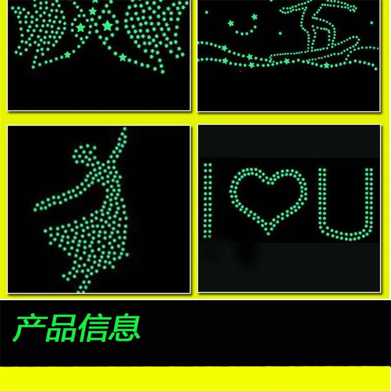 50100pcs 3D Stars Glow In The Dark Wall Stickers Luminous Fluorescent Wall Stickers For Kids Baby Bedroom Ceiling Home Decor  (2)