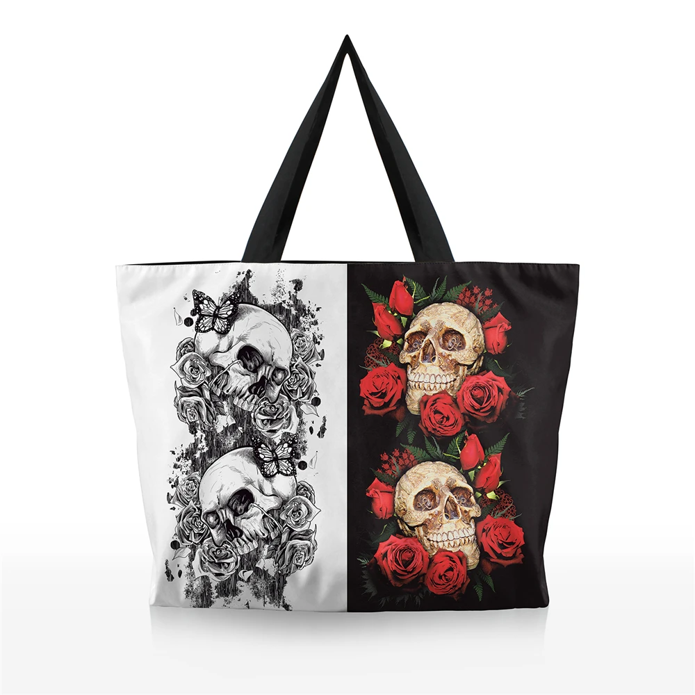 

Cartoon taro flower print canvas bag handbag shopping bag fashion popular cospay Halloween carnival anime accessories unisex