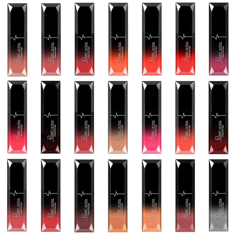 Fashion Durable Waterproof Lipstick 21 Colors Women Matte Lipstick Non-fading Lip Gloss Lips Pudaier