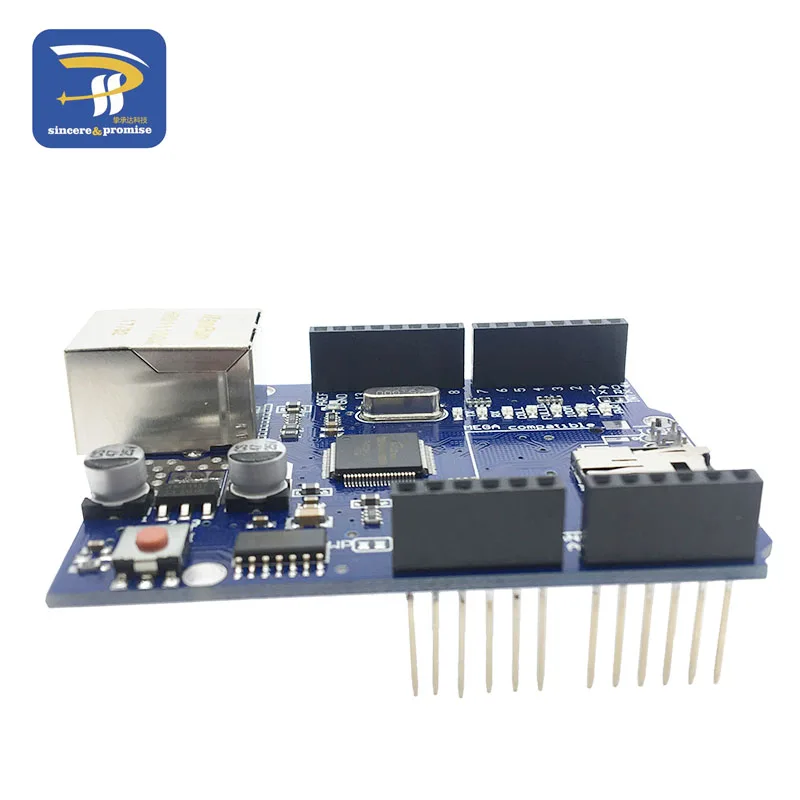 Сетевая плата расширения UNO Ethernet W5100 R3 Mega2560 1280 328 для сетевого порта Micro SD