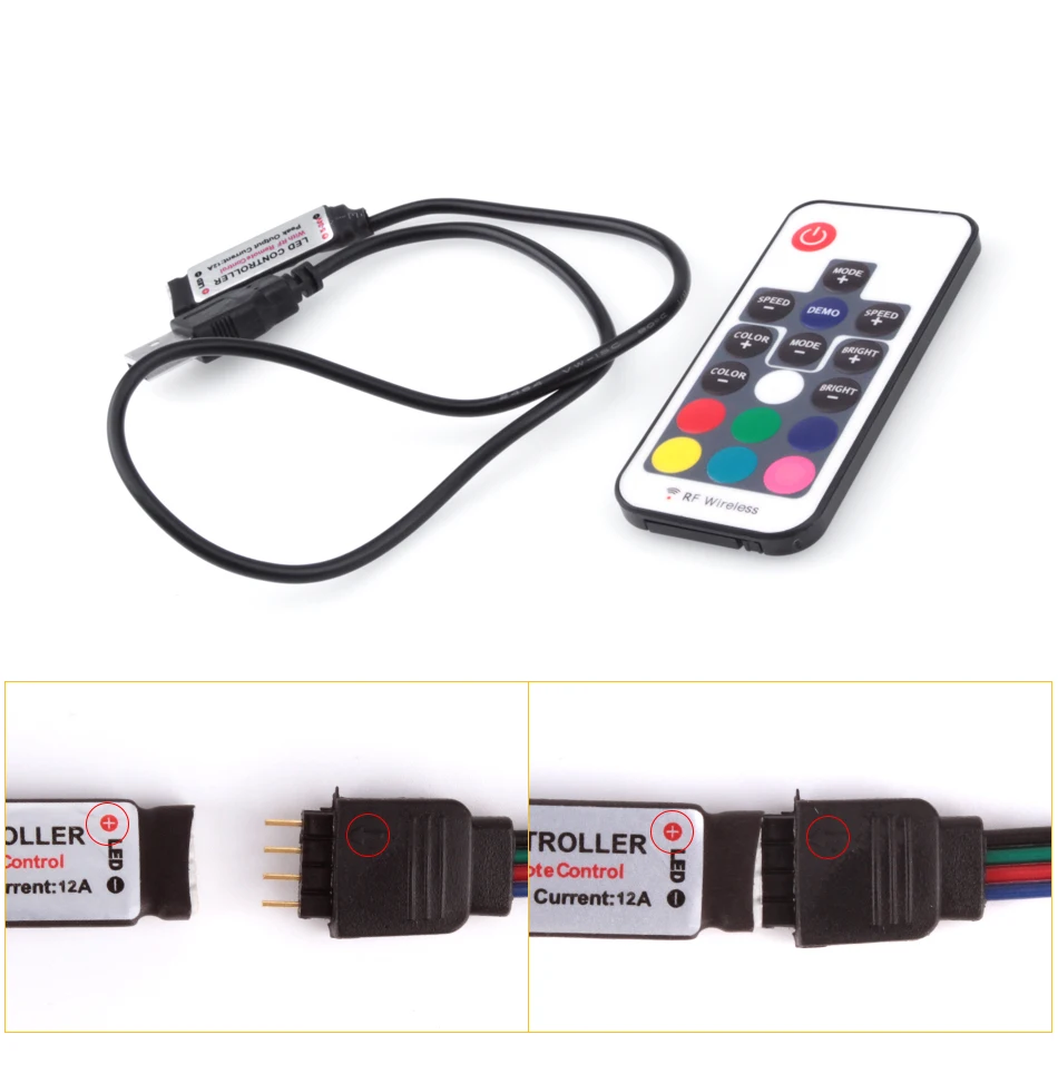 DC 5 V USB светодиодный rgb-пульт управления для USB led полосы мини 3 ключа управления 24Key ИК пульт дистанционного управления 17Key RF беспроводной