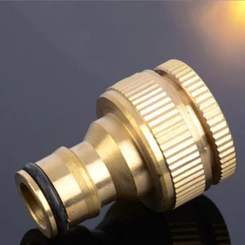 

NEW Garden Water Hose BRASS 1/2 Quick Connector Male To 3/4 Bsp Internal Tap X 1