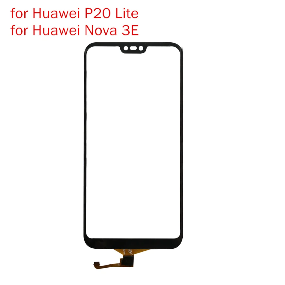 Для Huawei Nova 3E/ P20 Lite сенсорный экран стеклянная Сенсорная панель Передняя