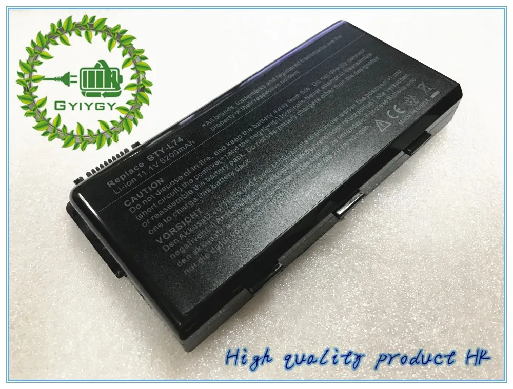 Батарея для MSI BTY-L74 BTY-L75 A5000 A6000 CR620 CR700 MS-1682 MS-1683 MS-1689 MS-168A MS-168B MSI MS-1681 MS-1683 MS-1731