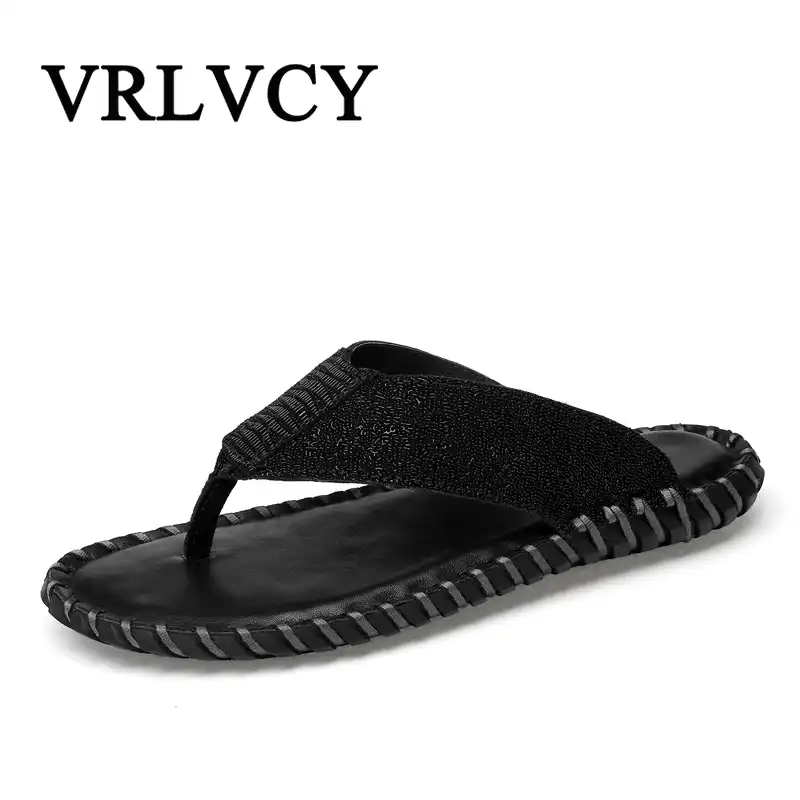 flat slippers mens