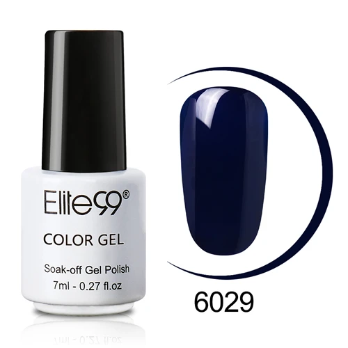 Elite99 один шаг ногтей Гель-лак для ногтей 3 в 1 УФ светодиодный Полупостоянный Лаки гель лак Декоративный Лак для ногтей 7 мл не нужно база верхнее покрытие - Цвет: 6029