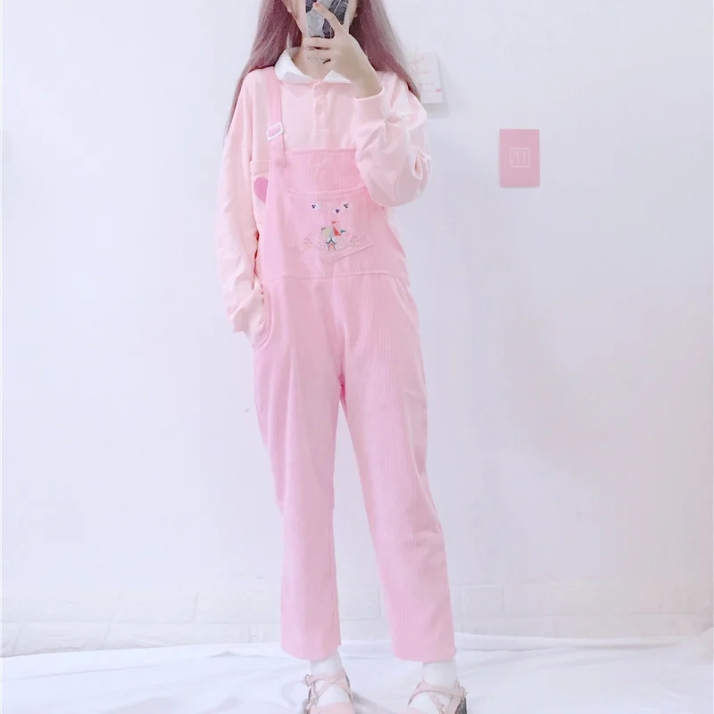 Spring Fashion Corduroy Rompers Womens 
