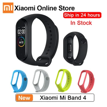 

Xiaomi Mi Band 4 Smart AI Heart Rate Fitness Tracker Bluetooth Waterproof Touch Color Screen Music Wristband replace Mi Band 3