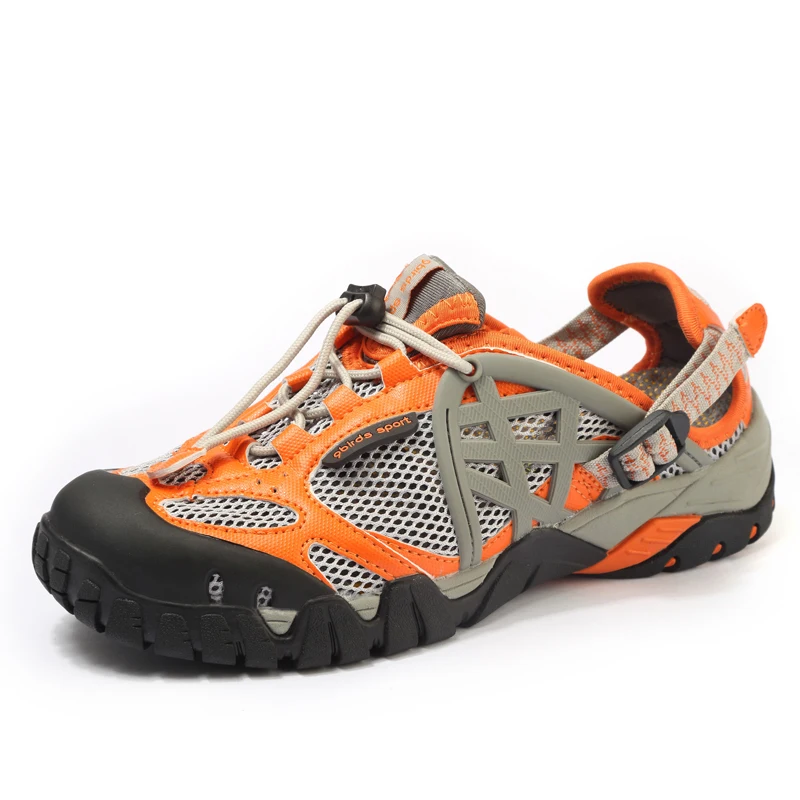 

Women Upstream Breathable Summer Ladies Aqua Shoes Rubber Sandals Air Mesh Quick Dry Beach Female Outdoor Sneakers