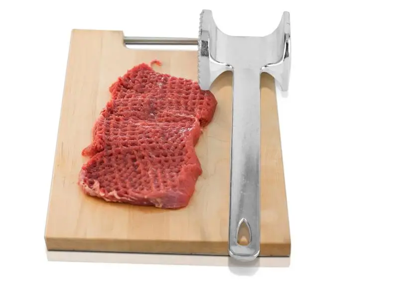 молоток для отбивания мяса 600гр. тендерайзер 4cook. мясной молоток. отбивные молотки для мяса. молоток для мяса l28х28х9см.