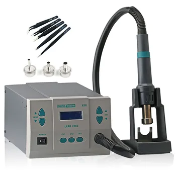 

QUICK 861DW Hot Air Rework Station Soldering Station 1000W Intelligent Digital Display Desoldering Station For PCB Chip Repair