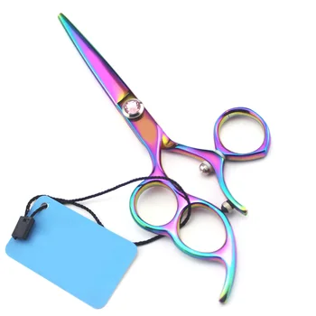

customize engrave logo Rotary handle Left hand scissors barber shears hair cutting haircut scissors shears for hair salon cut