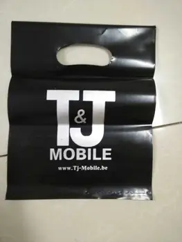 

W15*H20cm(5.9' *7.8') A5 print logo gift packaging plastic hair bags /custom logo plastic gift bag designer/ custom punches bag