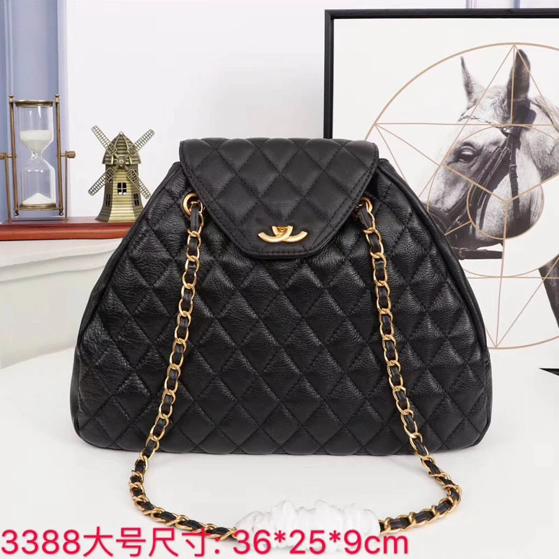 

2019 new spring and summer fashion design First layer cowhide Women's bag Luxury Shoulder Crossbody Bag