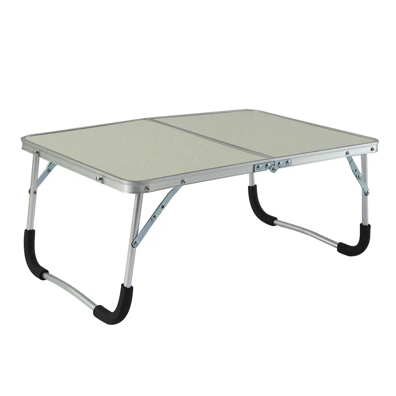 Aluminum Alloy Folding Table Simple Bed Computer Desk Multifunction Small Dining Table Dormitory Lazy Desk Outdoor Camping Table