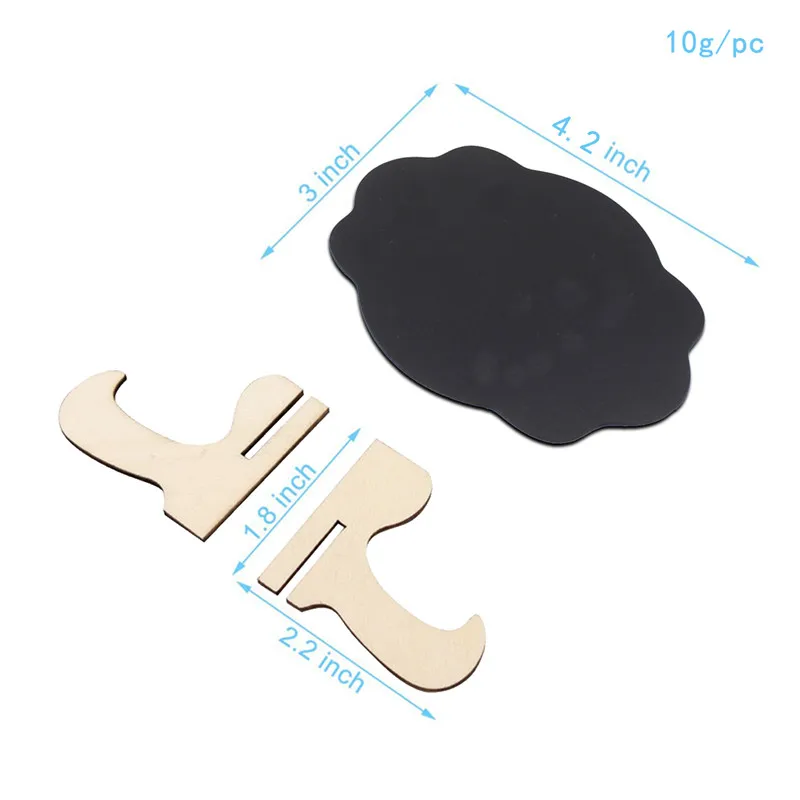 Estilos de Madeira Número da Tabela Lote Vintage 6 Pequena Quadro Clipe Blackboard Festa Casamento Apagável Placa Zakka Atacado 30 Pçs - 17 madeira pequena quadro clipe blackboard número da