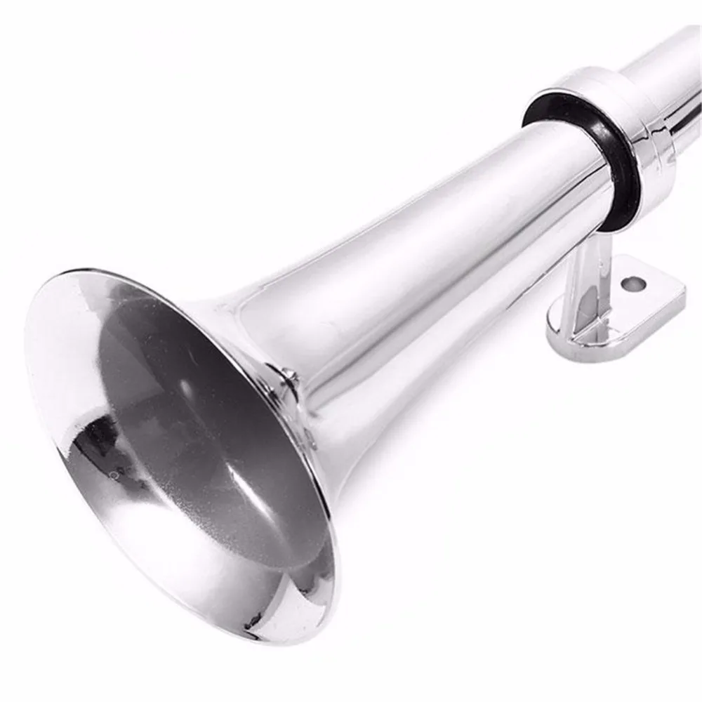 Super Loud 12V Single Trumpet Air Horn Compressor Car Lorry Boat