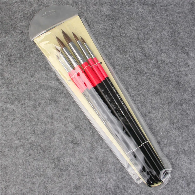 

6pcs Multifunction Paint Brush Propylene Nylon Water Color Paint Brush For Artists Gouache Acrylic Painting Supplies Stationery