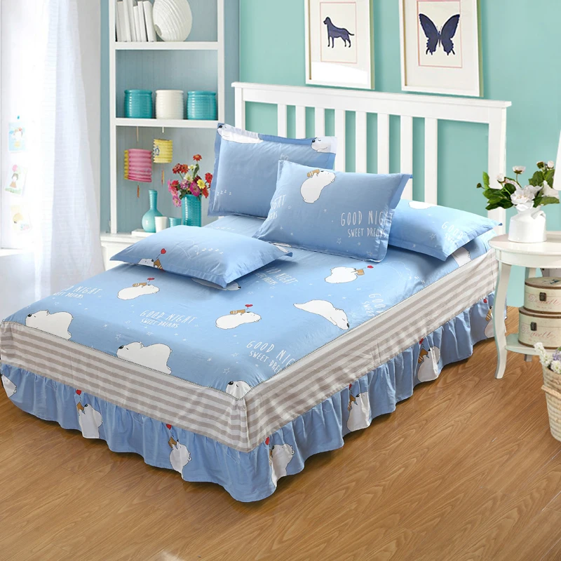 Waliicorners Clouds Printed Twill full queen king Cotton Fabric For Gray pink Sky Tissue Bed Sheets Sleepwear Children Dress Skirt bedding 15 -