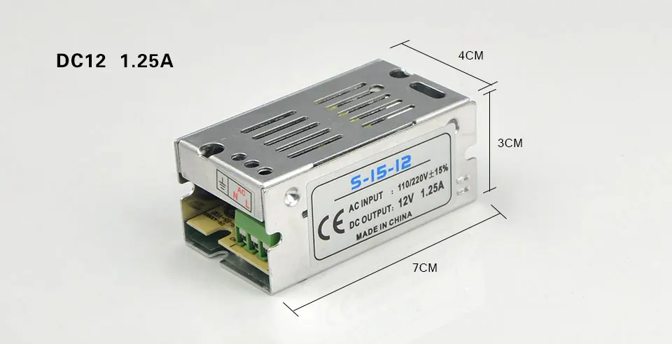 Переключение Питание 12V Мощность трансформатор 1A 2A 3A 5A 8A 10A 15A 20A 30A AC 110V 220V переменного тока в постоянный 12В преобразователь напряжения Transformador