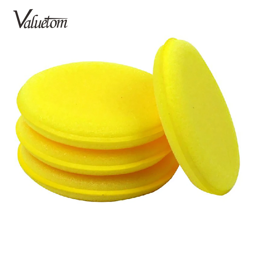 Valuetom 6PCS Ultra Thick Yellow Foam Sponge Car Care Tools Accessories