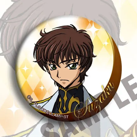 58mm Rebel Anime Badges Code Geass Lelouch Rebellion Kururu Suzaku Badges Broche Ronde Broches Aliexpress