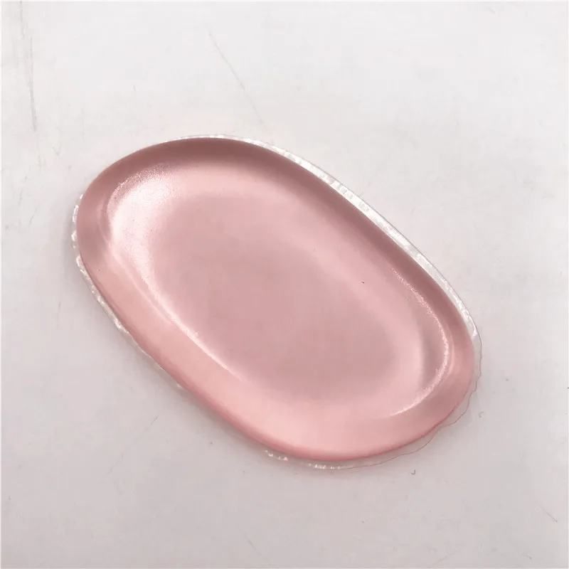 Силиконовая губка для макияжа, Желейная пудра, крем-пуховка, капля воды, Silisponge, основа для лица, Леопардовый блеск, инструмент для макияжа, красота - Цвет: Square pink