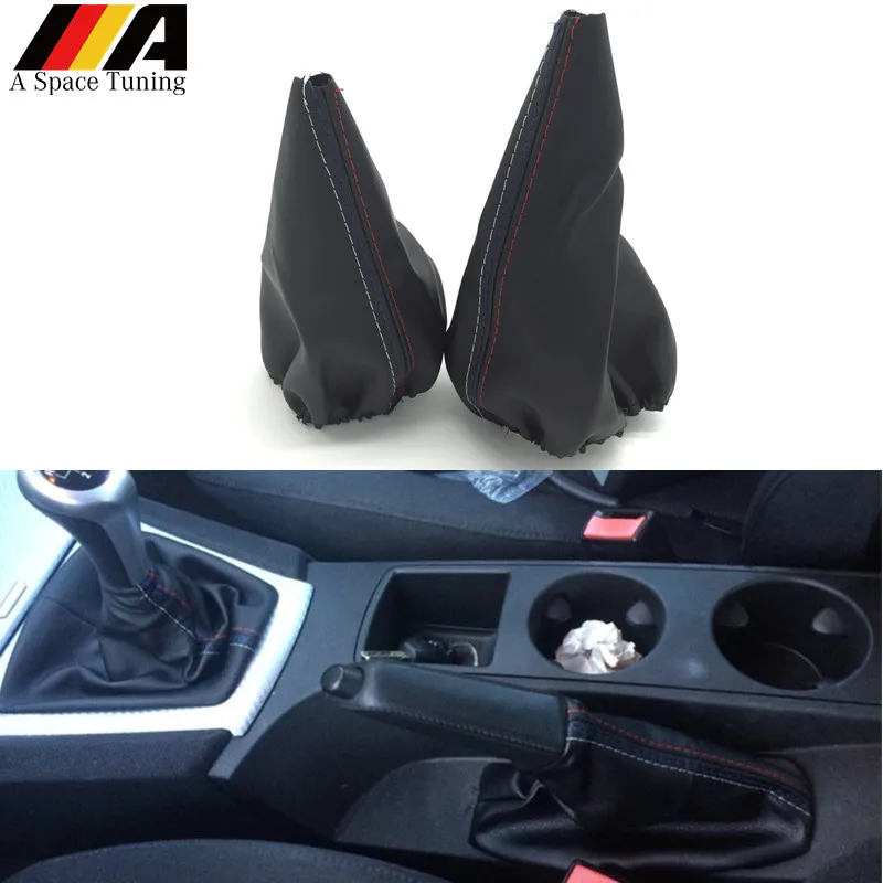 

5/6 Speed Gear Shift Knob Gaiter Boot Cover Case Collar For BMW 3 Series E36 E34 E30(1991-1998)/ E46(1999-2005) M3 Car Styling