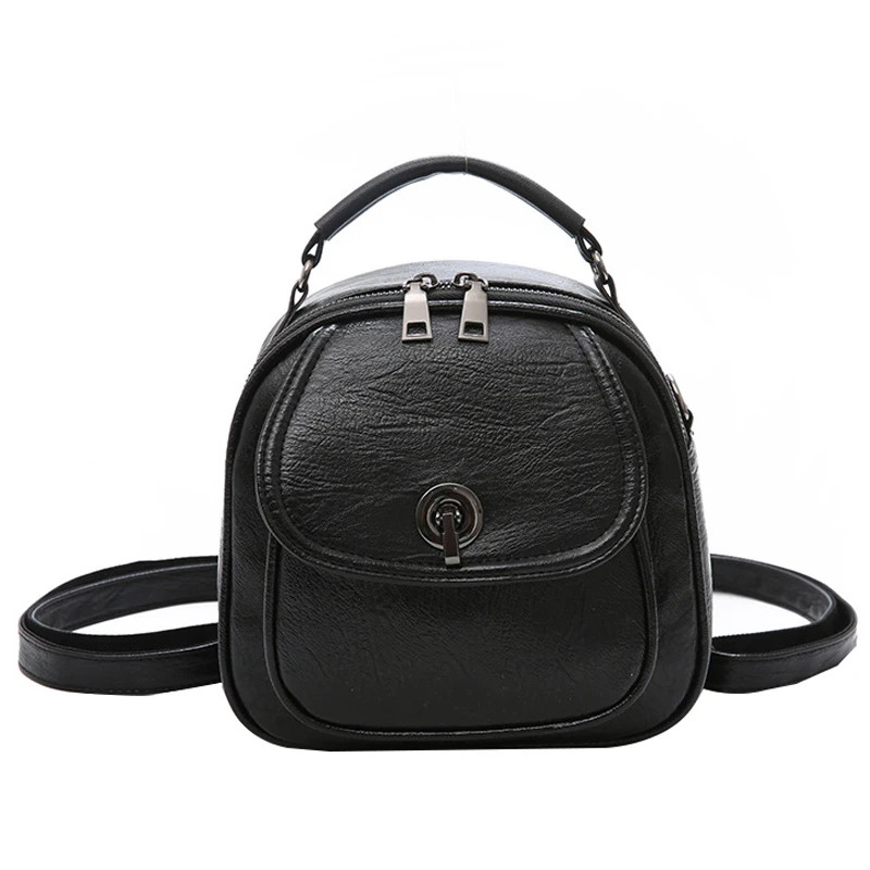 

New trend Women bag high quality PU leather Women backpacks bag casual simple Multifunction girls Mini backpacks bag