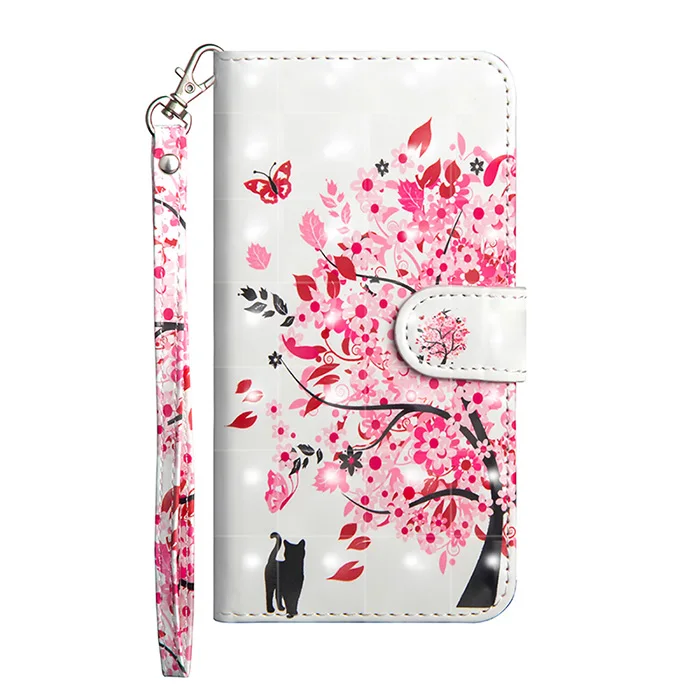 Butterfly Leather Flip Case For Motorola Moto C Plus E4 E5 G5s G6 G7 Plus Z3 E5 G7 Play GO G7 Power G5 X4 Wallet Cover Bag - Цвет: Style 5