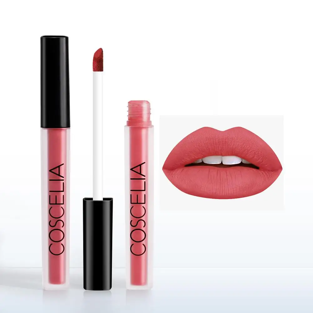 

COSCELIA 15 Colors Matte Waterproof Lipstick Red Lip Long Lasting Lipstick Matte For Makeup Red Lip Matte Long Lasting Gift