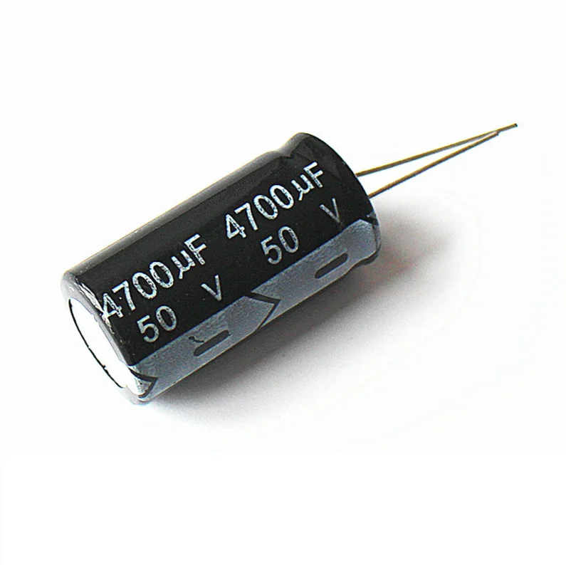 Шт. 2 шт. отличный прямой ввод электролиза конденсатор 4700 мкФ 50 В в 18*35 мм электролиза конденсатор