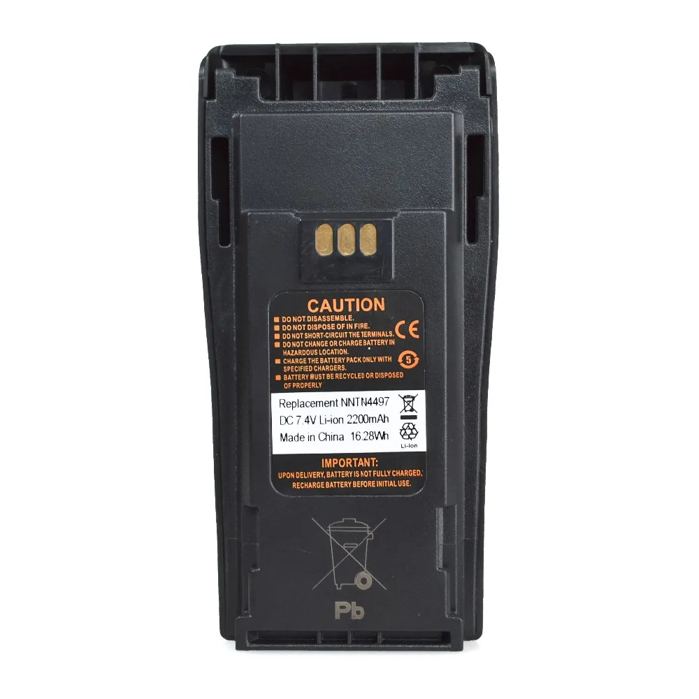 

NNTN4497 Li-ion Battery for Motorola CP200 EP450 PR400 CP040 CP140 CP150 CP160 CP180 GP3188 GP3688 XIR P3688 Walkie Talkie