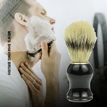 Мягкая щетка для волос, Мужская щетка для бритья, качественная грива Ху, Освежающая портативная Высококачественная щетка для бороды, инструменты для красоты