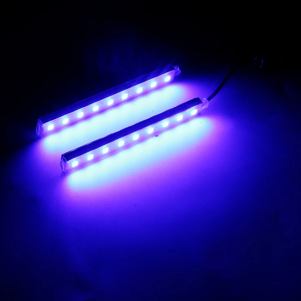 LEEPEE 2x9 светодиодный Светодиодный фонарь, автомобильная атмосферная лампа, сигаретный светодиодный светильник, декоративная лампа, торшер, для ног, автомобильный стиль